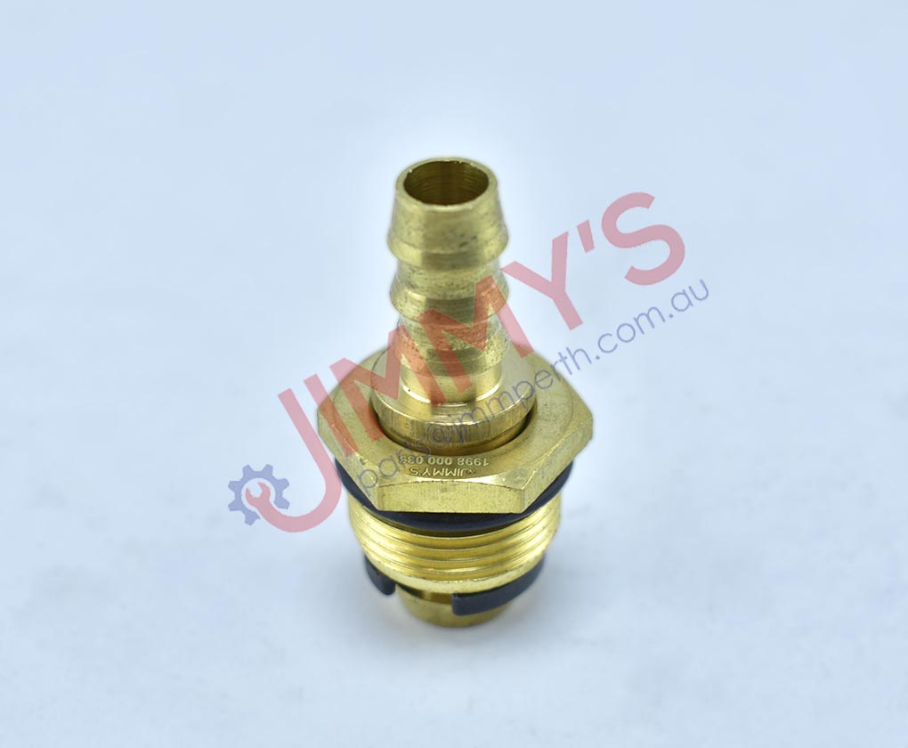 1998 000 033 – Straight Fitting Male Thread m22x1.5 With Tail for 12m Brake Tube