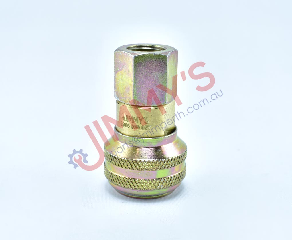 1998 000 057- Coupling Female Fitting with Valve 3/8