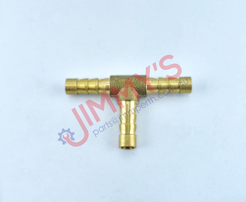 1998 000 072 – TEE Push in Fitting 6mm