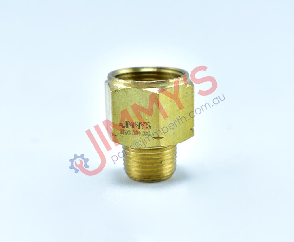 1998 000 093 – M22 Male Straight with Female 1/2 Thread Fitting