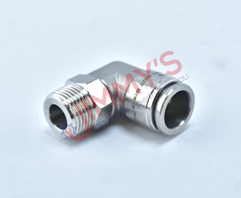 1998 000 101 – Male Thread  3/8 with 1/2 Push in Elbow Fitting
