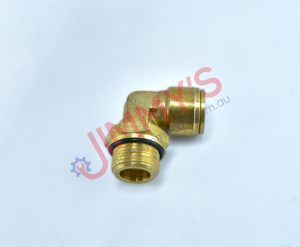1998 000 107 – Elbow Fitting with Swivel 16mm