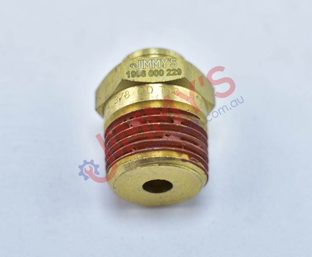 1998 000 229 – 1/2  Thread Male with DOT 3/8 Push in Fitting