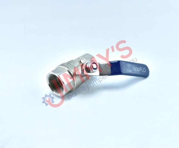 1998 000 252 – Blue Ball Valve with Female 3/4 Thread Fitting