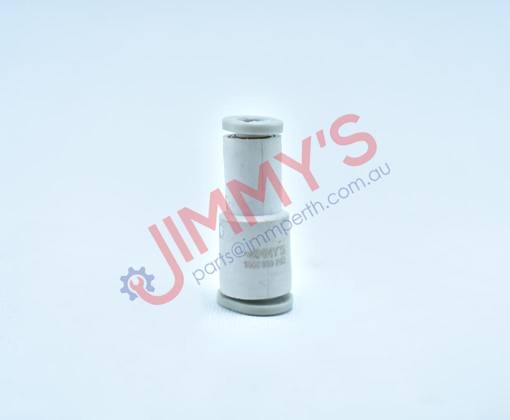 1998 000 702 – Grey Plastic Straight Fitting 8mm