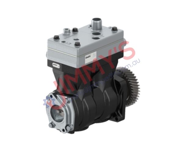 Genuine Wabco – Twin Cylinder Compressor, 636 cc, Flange Mounted – Part No. 9125100010