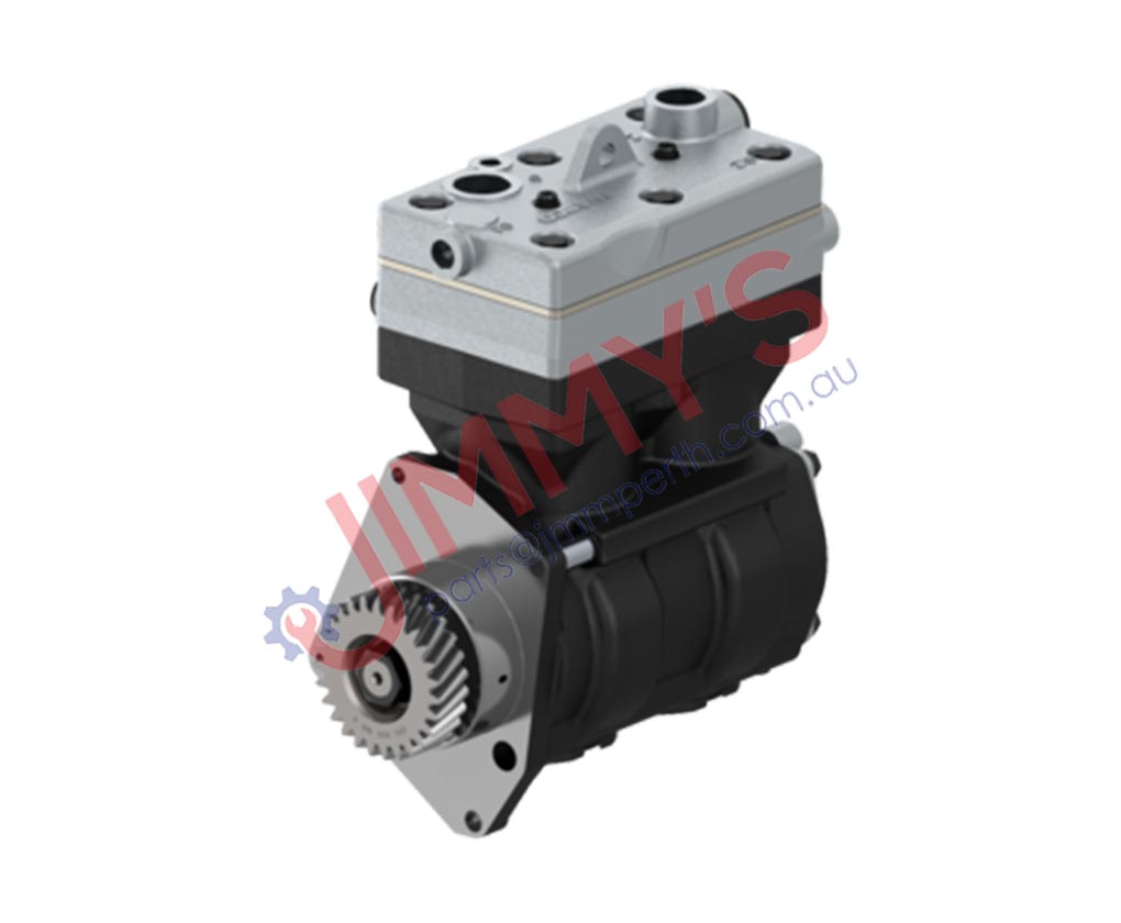 Genuine Wabco – Twin Cylinder Compressor, 636 cc, Flange Mounted – Part No. 9125101030