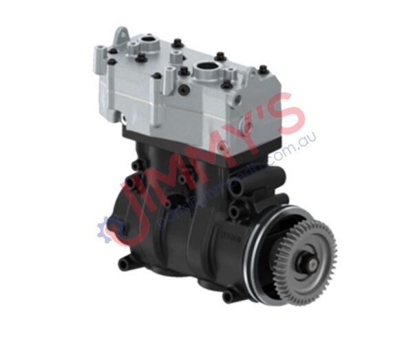 Genuine Wabco – Twin Cylinder Compressor, 2-Stage, Flange Mounted – Part No. 9125180060