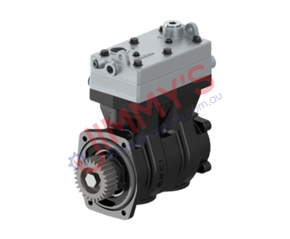 Genuine Wabco – Twin Cylinder Compressor, Flange Mounted – Part No. 9125182070