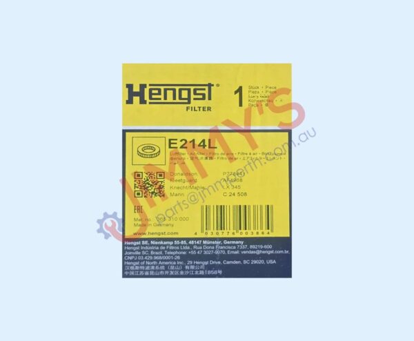 Hengst Air Filter E214L