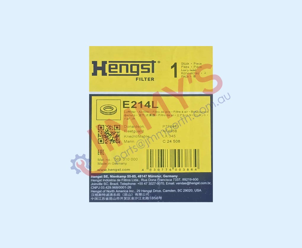 Hengst Air Filter E214L