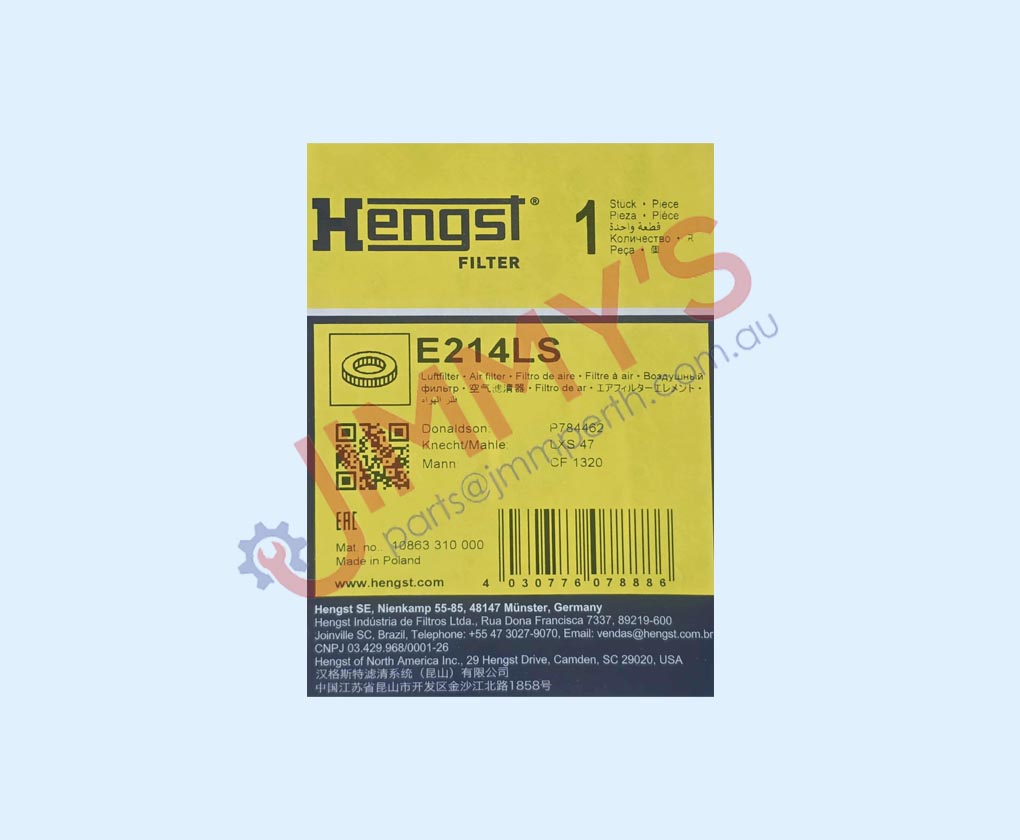 Hengst Air Filter E214LS
